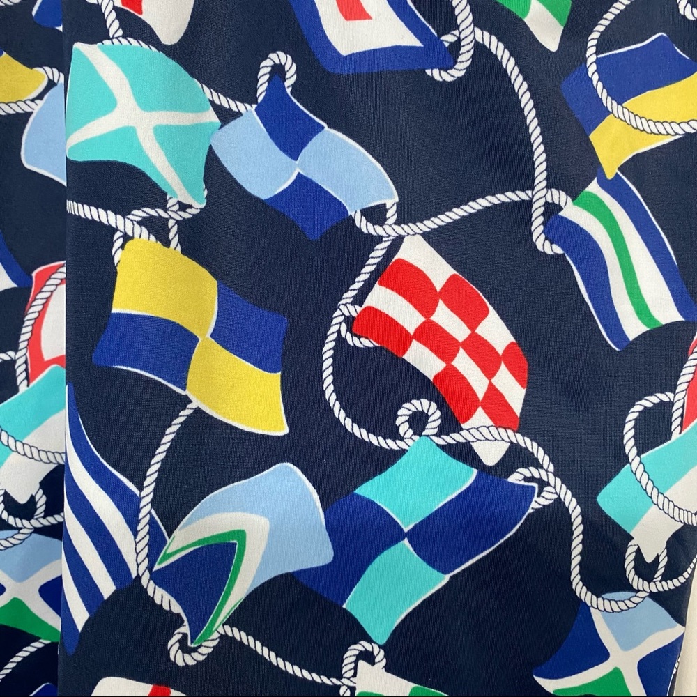 Crown & Ivy Multicolor Patterned Swim Top - Picture 4 of 5